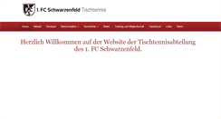 Desktop Screenshot of fc-schwarzenfeld-tt.de